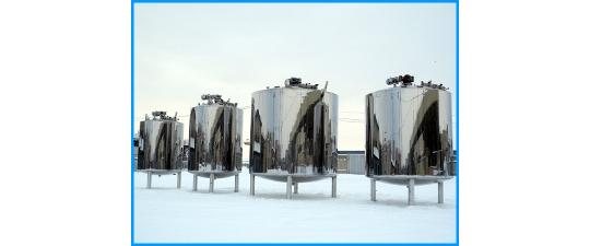 Фото 4 Резервуары для производства кисломолочных продукто, г.Далматово 2017